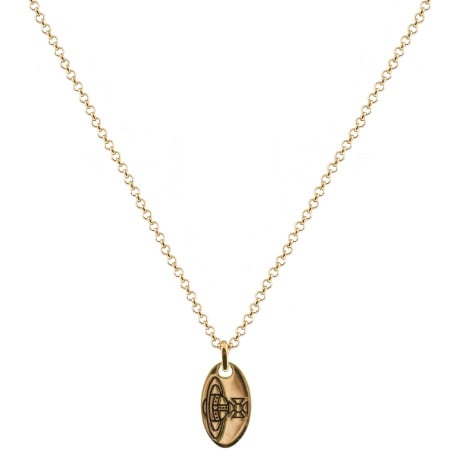 Product Image for Vivienne Westwood Tag Pendant Gold