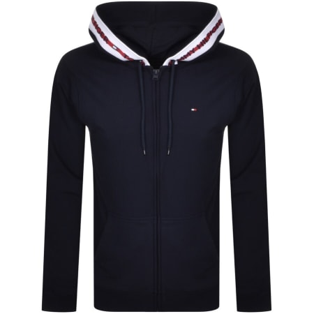 Recommended Product Image for Tommy Hilfiger Lounge Full Zip Hoodie Navy