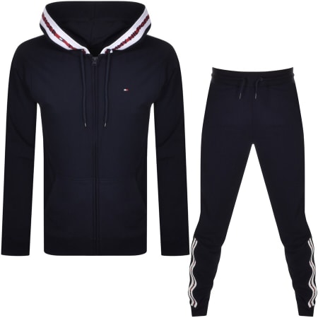 Product Image for Tommy Hilfiger Lounge Hooded Tracksuit Navy