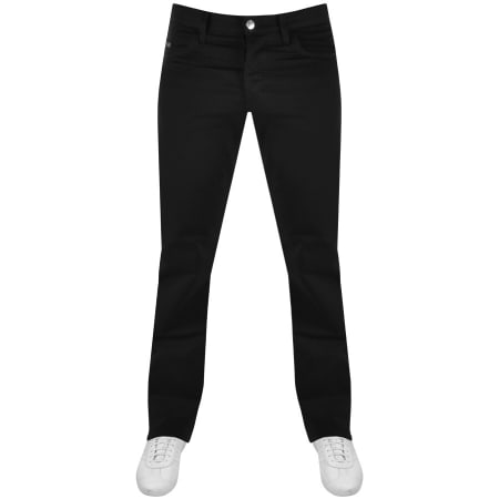 Product Image for Emporio Armani J21 Regular Fit Chinos Black