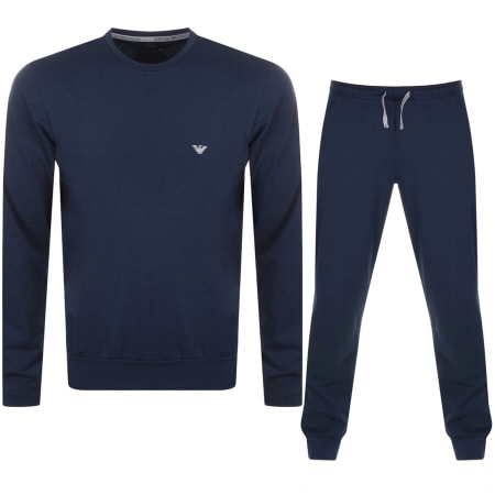 Product Image for Emporio Armani Lightweight Lounge Set Navy