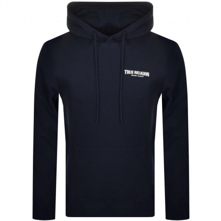 Product Image for True Religion Logo Hoodie Navy