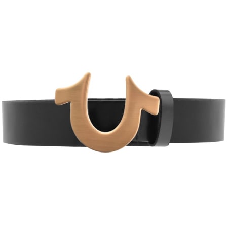Product Image for True Religion Horseshoe Logo Belt Black