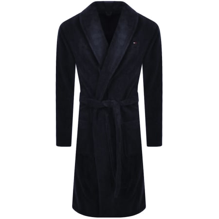 Product Image for Tommy Hilfiger Loungewear Icon Bath Robe Navy