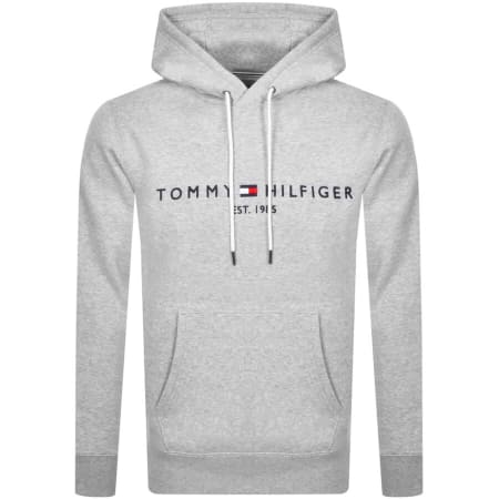 Recommended Product Image for Tommy Hilfiger Logo Hoodie Grey
