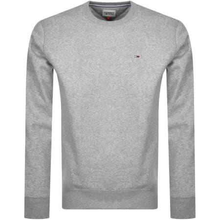 Product Image for Tommy Jeans Classic Logo Sweatshirt Grey