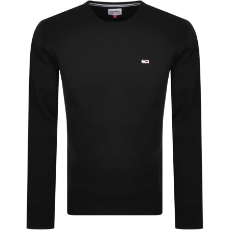 Product Image for Tommy Jeans Classic Logo Sweatshirt Black
