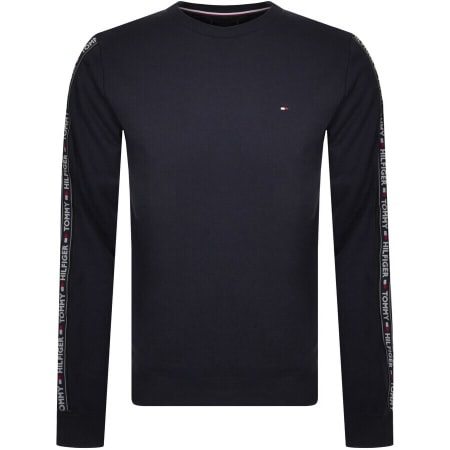 Product Image for Tommy Hilfiger Lounge Taped Sweatshirt Navy