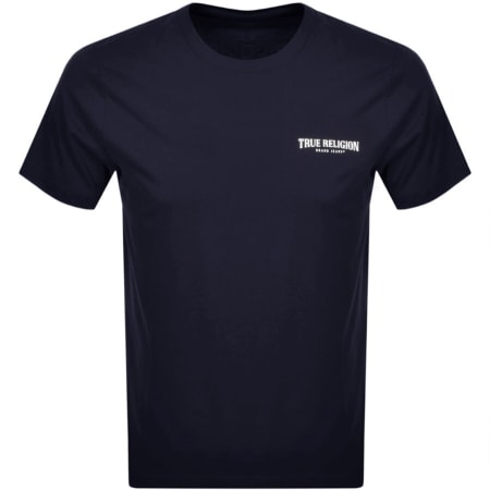 Product Image for True Religion Small Arch Logo T Shirt Navy