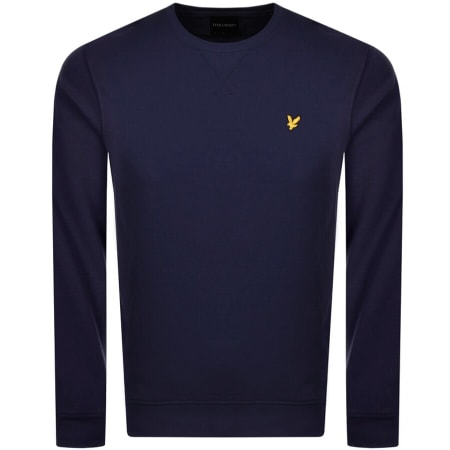 Recommended Product Image for Lyle And Scott Crew Neck Sweatshirt Navy