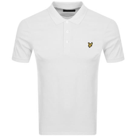 Product Image for Lyle And Scott Short Sleeved Polo T Shirt White