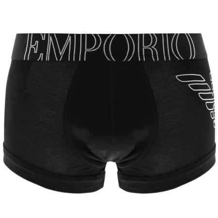Product Image for Emporio Armani Underwear Eagle Trunks Black