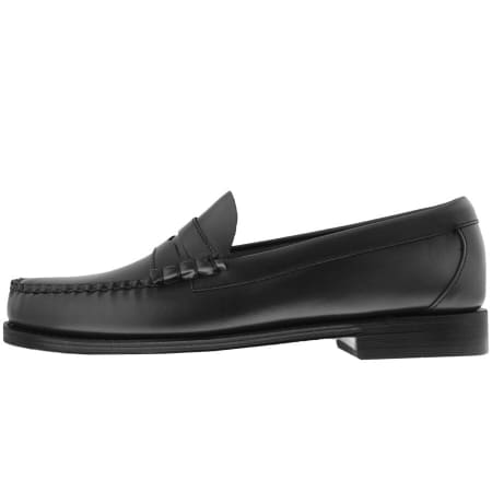 Product Image for GH Bass Weejun Larson Moc Penny Loafers Black