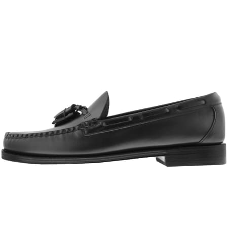 Product Image for GH Bass Weejun Larkin Tassel Loafers Black
