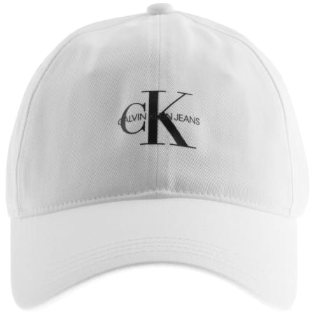 Product Image for Calvin Klein Jeans Monogram Logo Cap White