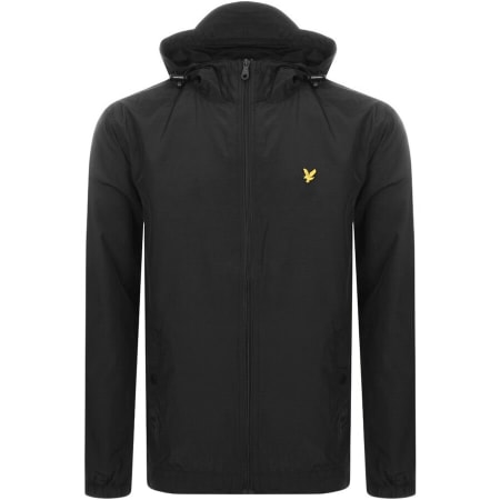 Product Image for Lyle And Scott Hooded Windbreaker Jacket Black