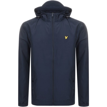 Product Image for Lyle And Scott Hooded Windbreaker Jacket Navy