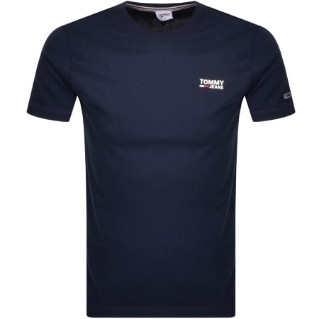 Product Image for Tommy Jeans Corp Logo T Shirt Navy
