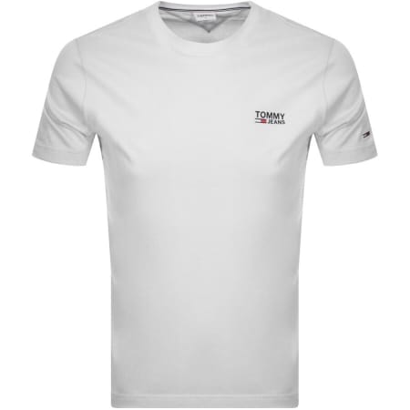 Product Image for Tommy Jeans Corp Logo T Shirt White
