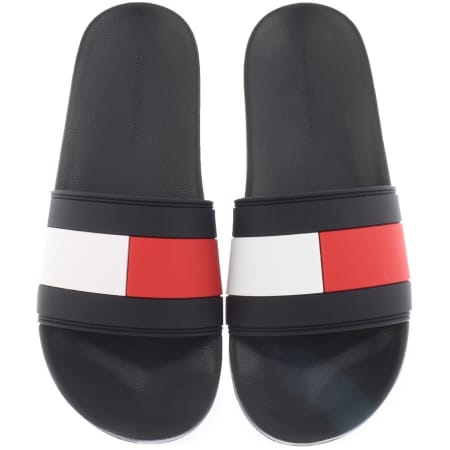 Product Image for Tommy Hilfiger Flag Pool Sliders Navy