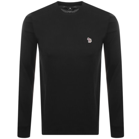 Product Image for Paul Smith Long Sleeve T Shirt Black