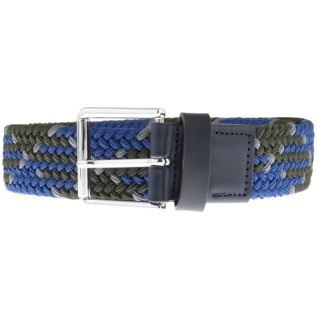 Product Image for PS By Paul Smith Braided Belt Green