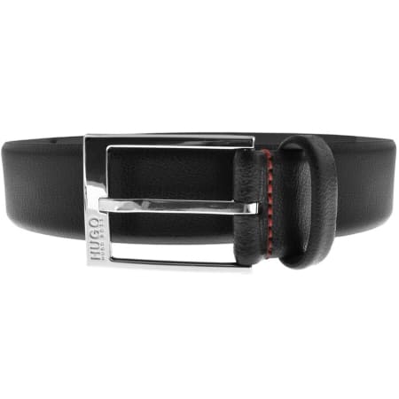 Product Image for HUGO Gellot Leather Belt Black