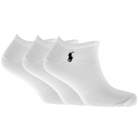 Recommended Product Image for Ralph Lauren 3 Pack Socks White