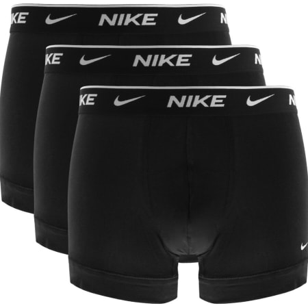 Recommended Product Image for Nike Logo 3 Pack Trunks Black