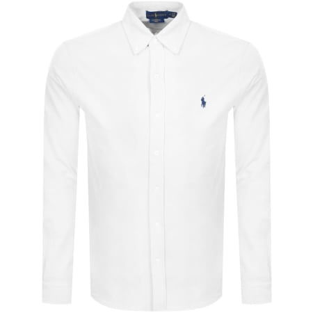 Product Image for Ralph Lauren Featherweight Mesh Shirt White