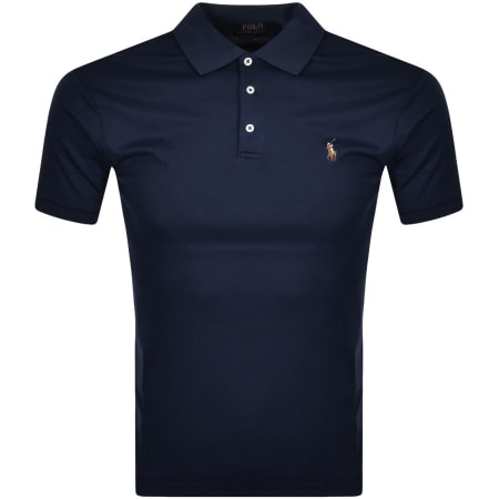Recommended Product Image for Ralph Lauren Slim Fit Polo T Shirt Navy
