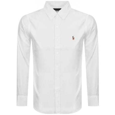 Product Image for Ralph Lauren Slim Fit Oxford Shirt White