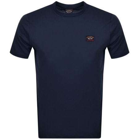 Recommended Product Image for Paul And Shark Short Sleeved Logo T Shirt Navy