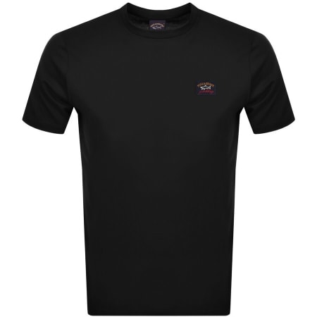 Product Image for Paul And Shark Short Sleeved Logo T Shirt Black