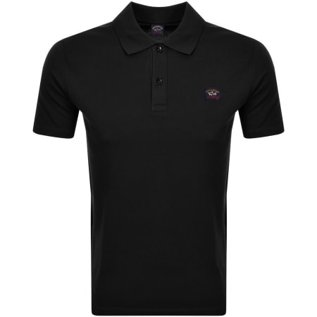 Product Image for Paul And Shark Short Sleeved Polo T Shirt Black