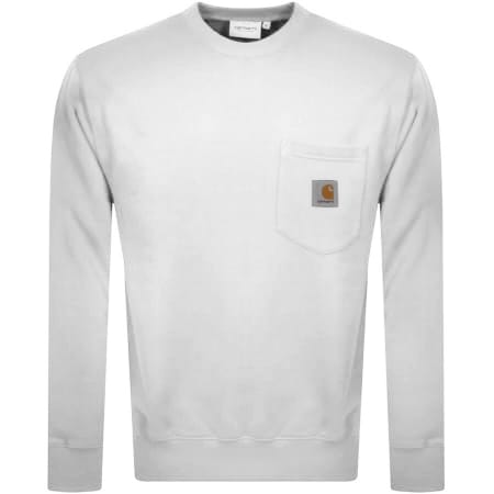 Product Image for Carhartt WIP Pocket Sweatshirt White