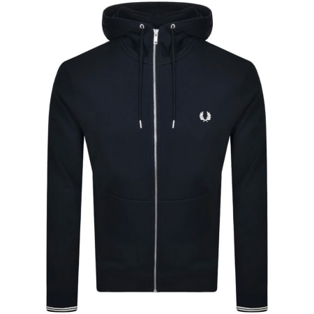 Product Image for Fred Perry Full Zip Hoodie Navy