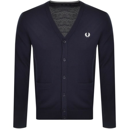 Product Image for Fred Perry Classic Knit Cardigan Navy