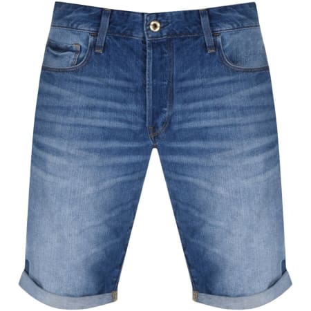 Product Image for G Star Raw 3301 Denim Shorts Blue