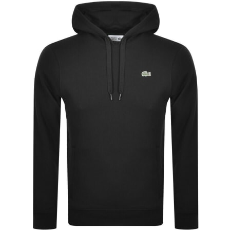 Product Image for Lacoste Sport Logo Pullover Hoodie Black