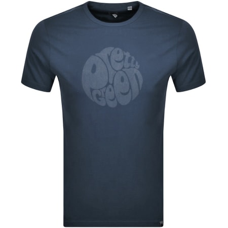 Product Image for Pretty Green Gillespie T Shirt Navy