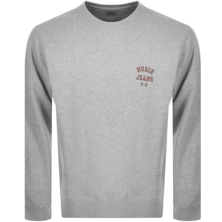 Product Image for Nudie Jeans Frasse Sweatshirt Grey