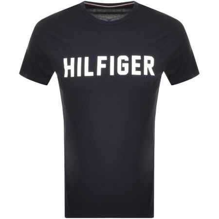 Product Image for Tommy Hilfiger Logo T Shirt Navy