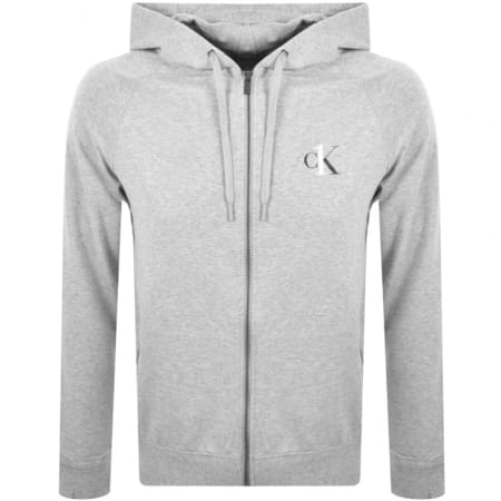 Product Image for Calvin Klein Full Zip Hoodie Grey