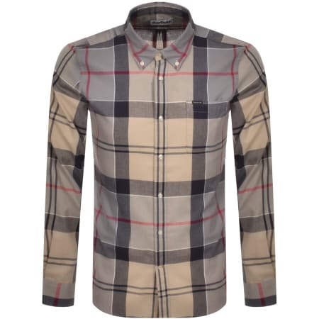 Product Image for Barbour Glen Check Long Sleeved Shirt Beige