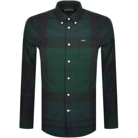 Product Image for Barbour Dunoon Check Long Sleeved Shirt Green
