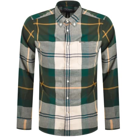 Product Image for Barbour Glen Tartan Long Sleeved Shirt Green