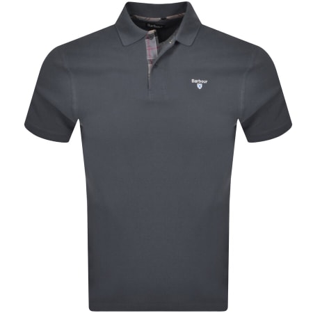 Recommended Product Image for Barbour Pique Polo T Shirt Navy