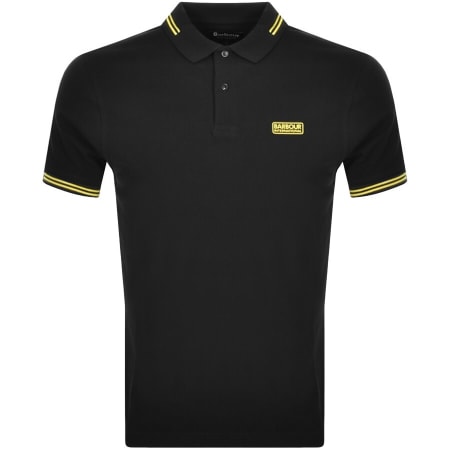 Product Image for Barbour International Tipped Polo T Shirt Black