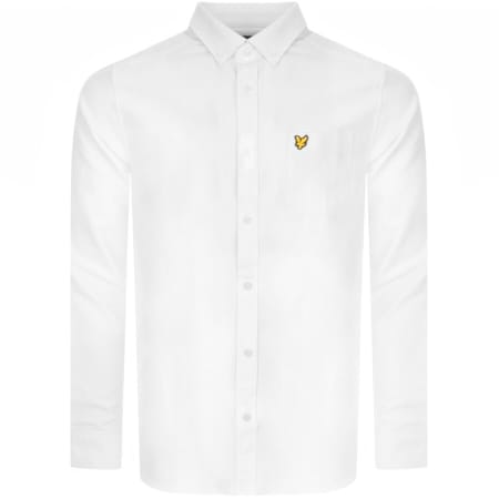 Product Image for Lyle And Scott Oxford Long Sleeve Shirt White